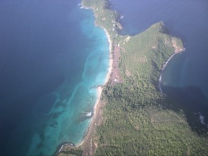 Caribbean island