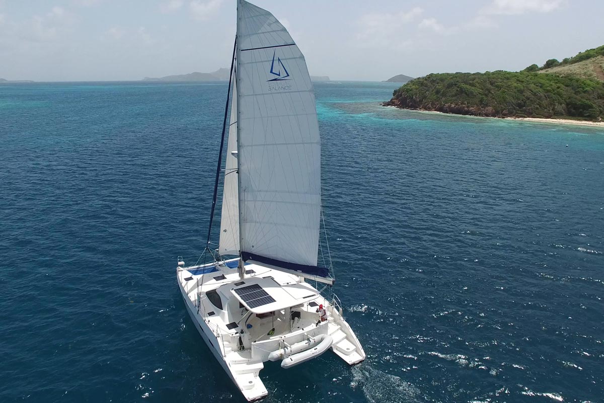 learn to sail catamaran caribbean
