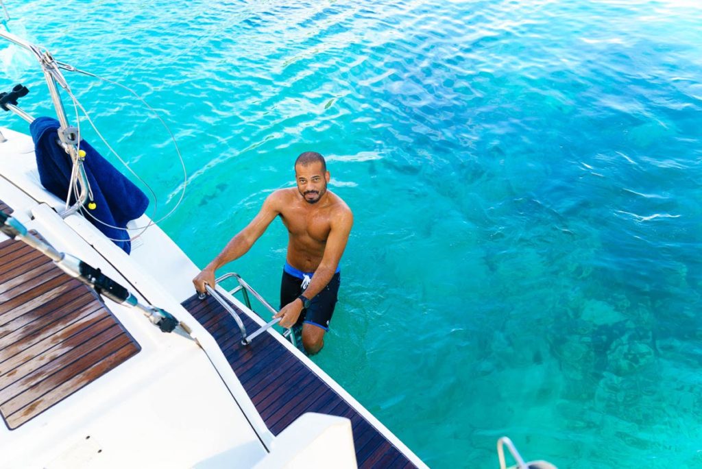 catamaran sailing school caribbean