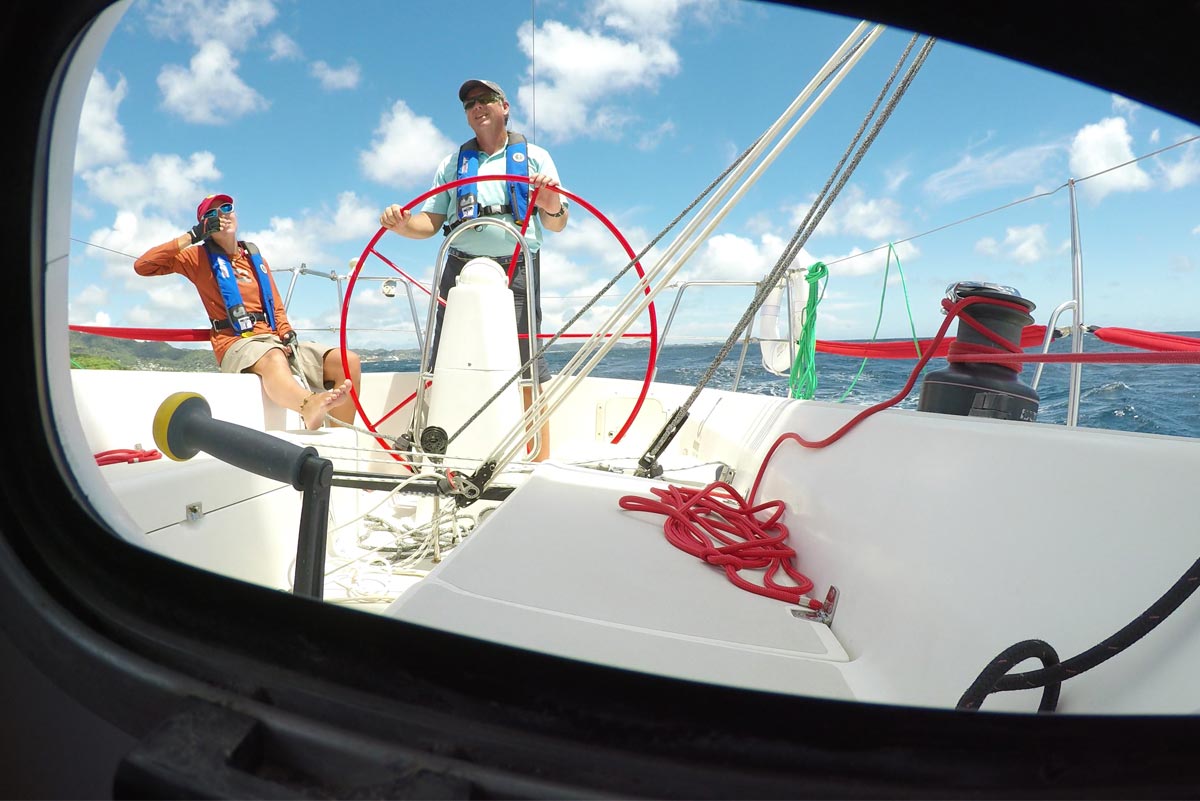 Live Aboard Sailing School in the Caribbean